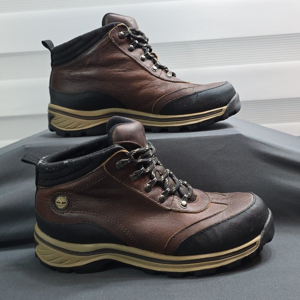 Timberland Back Road Hiker US Size 3 Brown Leather‎